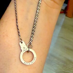 AIR & ANCHOR 16” single cuff stainless steel chain